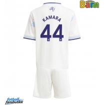 Aston Villa Boubacar Kamara #44 Tredjedraktsett Barn 2025-26 Kortermet (+ Korte bukser)